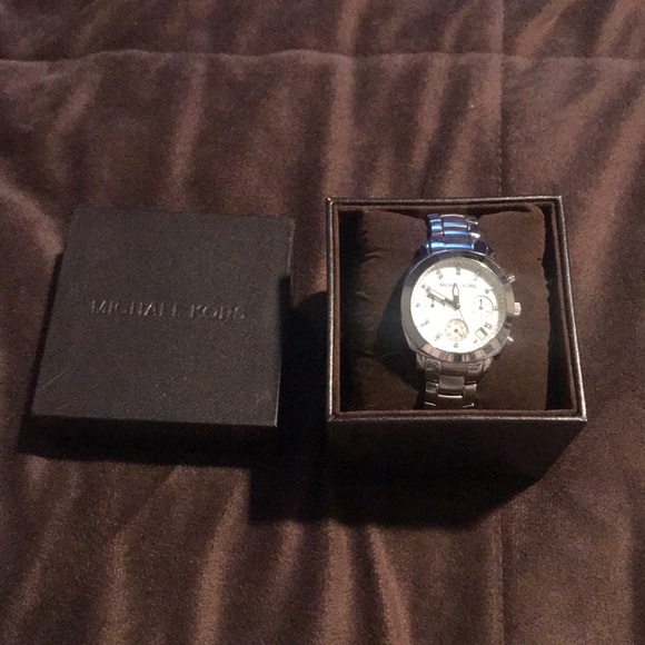 Michael Kors Accessories - Silver Michael Kors watch